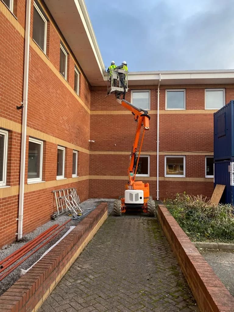 Business Gutter Clearing